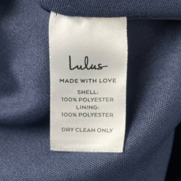 NWT Lulus Heavenly Hues Maxi Dress in Navy‎ Blue Size Medium - Picture 7 of 9